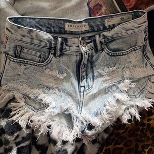 american flag jean shorts